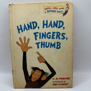 Hand Hand Fingers Thumb Book Club Edition Bright & Early Books By Al Perkins 196